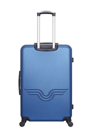 Valise cabine et valise grand volume Bronx  - 55/75 cm - Bleu