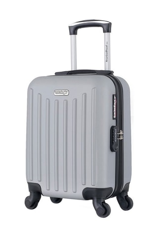 Mala de cabine low cost Brooklyn (XS) - 46 cm  - Preto, prateado e cinzento