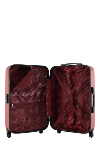 Valise semaine Brooklyn (M) - 65 cm  - Argenté, noir et rouge