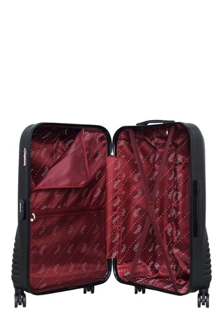 Valise grand volume DC (L) - Noir - 75 cm - Argenté et noir