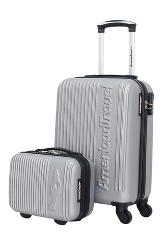 Mala de cabine (S) e nécessaire Nashville-H - 50/30 cm  - Cinzento