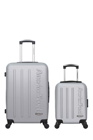 Valise XXS et valise semaine Bronx (XXS/M) - 46/65 cm  - Gris