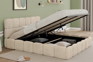 Lit-coffre avec sommier Bubble - Couchage 160 x 200 cm