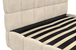Lit-coffre avec sommier Bubble - Couchage 160 x 200 cm