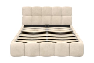 Lit-coffre avec sommier Bubble - Couchage 140 x 190 cm
