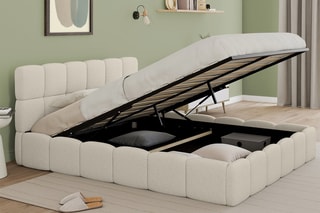 Lit-coffre avec sommier Bubble - Couchage 160 x 200 cm