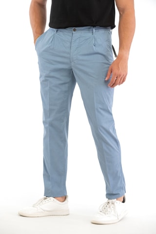 Pantalon carotte - Ciel - Incotex