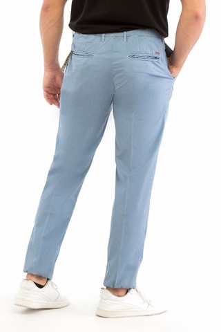 Pantalon carotte - Ciel - Incotex