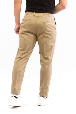 Pantalon carotte - Beige - Incotex
