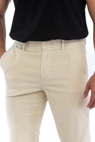Pantalon slim - Ivoire - Incotex