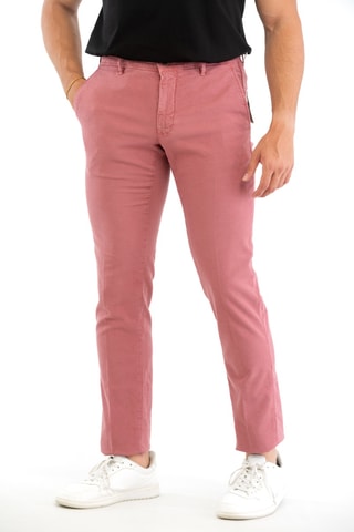 Pantalon slim - Rose - Incotex