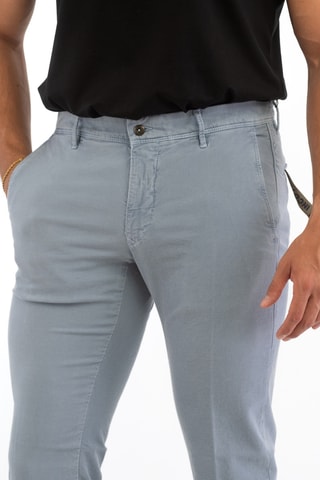 Pantalon slim - Bleu clair - Incotex