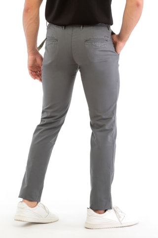 Pantalon slim - Gris - Incotex