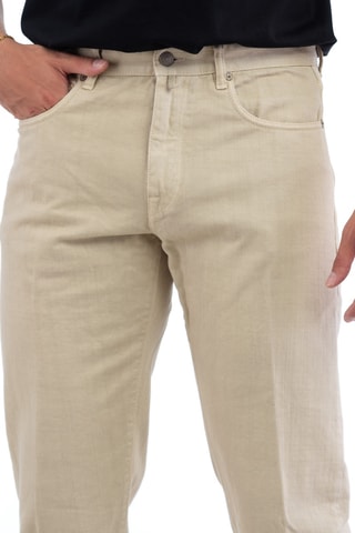 Pantalon regular - Ivoire - Incotex