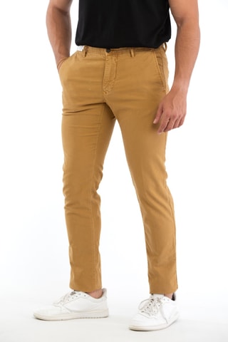 Pantalon slim - Camel - Incotex