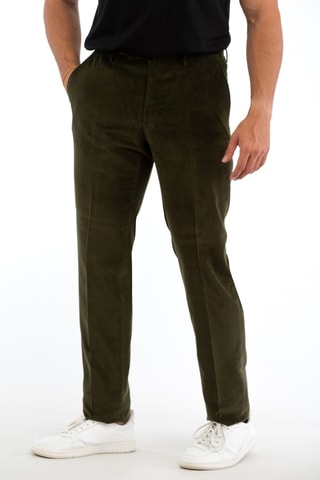 Pantalon - Vert foncé - Incotex