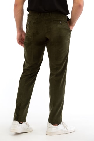 Pantalon - Vert foncé - Incotex