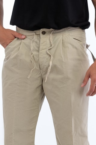 Pantalon carotte - Beige - Incotex