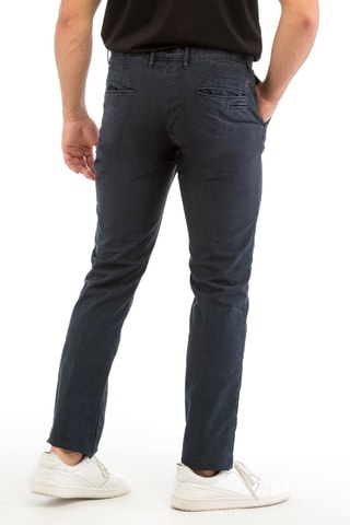 Pantalon slim - Bleu marine - Incotex