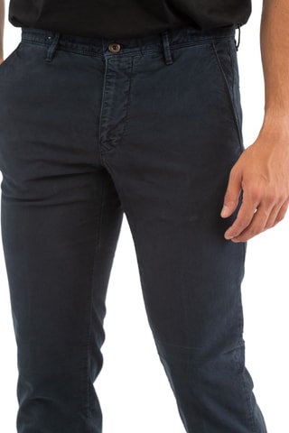 Pantalon slim - Bleu marine - Incotex