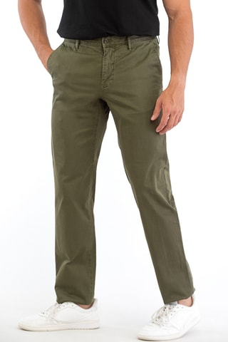 Pantalon regular - Vert - Incotex