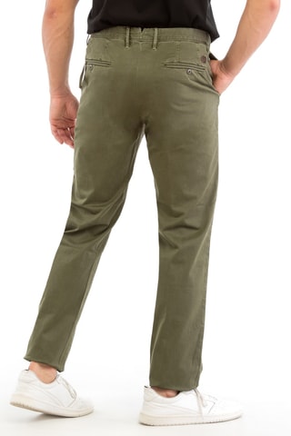 Pantalon regular - Vert - Incotex