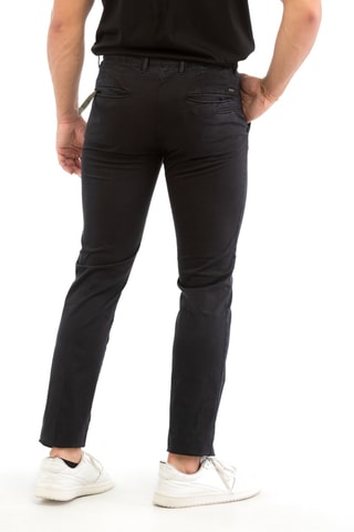Pantalon slim - Noir - Incotex