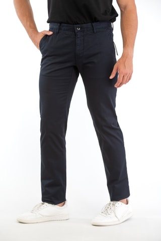 Pantalon slim - Noir - Incotex