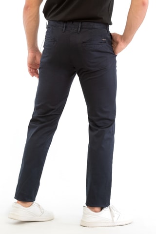 Pantalon slim - Noir - Incotex