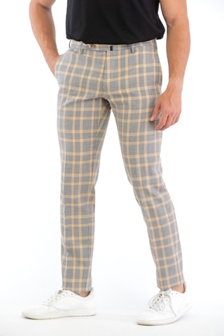 Pantalon slim - Gris - Incotex
