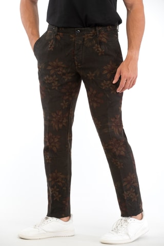 Pantalon regular - Vert - Incotex