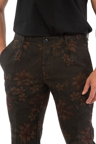 Pantalon regular - Vert - Incotex
