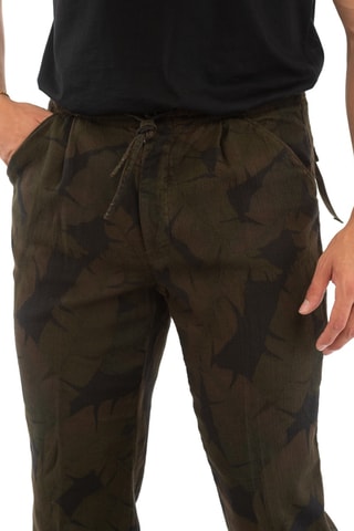 Pantalon carotte - Bleu foncé - Incotex