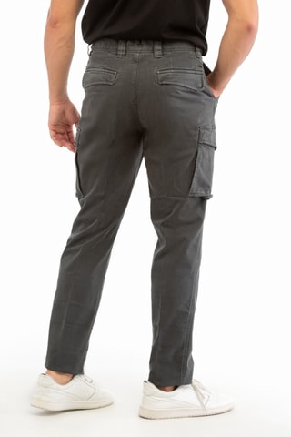 Pantalon carotte - Anthracite - Incotex