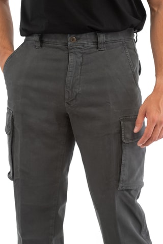 Pantalon carotte - Anthracite - Incotex