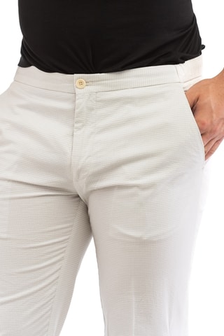 Pantalon slim - Blanc cassé - Incotex