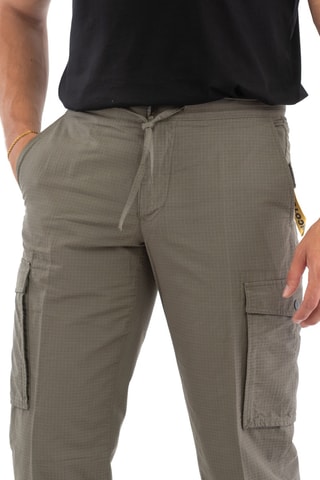 Pantalon cargo - Vert foncé - Incotex