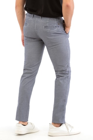 Pantalon slim - Bleu marine - Incotex
