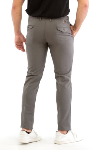 Pantalon slim - Gris - Incotex