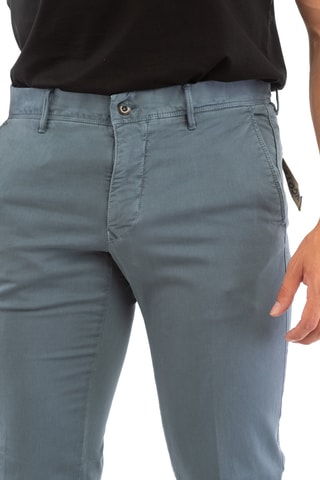 Pantalon slim - Bleu - Incotex