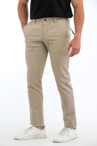 Pantalon slim - Beige - Incotex