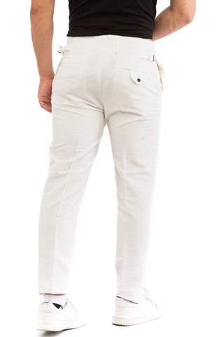 Pantalon - Blanc - Incotex