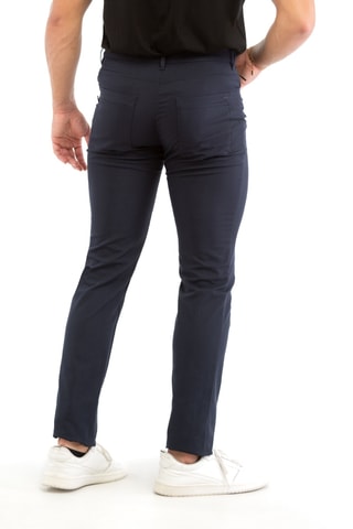 Pantalon slim - Bleu marine - Incotex