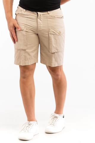 Bermuda regular en lin - Beige - Incotex