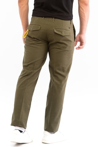 Pantalon - Vert foncé - Incotex