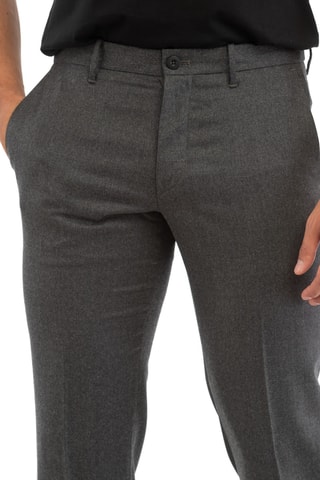 Pantalon en laine - Gris - Incotex