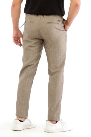 Pantalon en lin - Kaki clair - Incotex