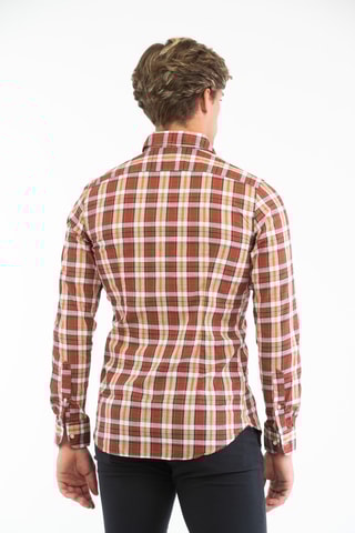 Chemise slim - Rouge - Glanshirt