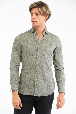 Chemise slim - Gris - Glanshirt