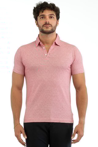 Polo slim - Rouge - Zanone